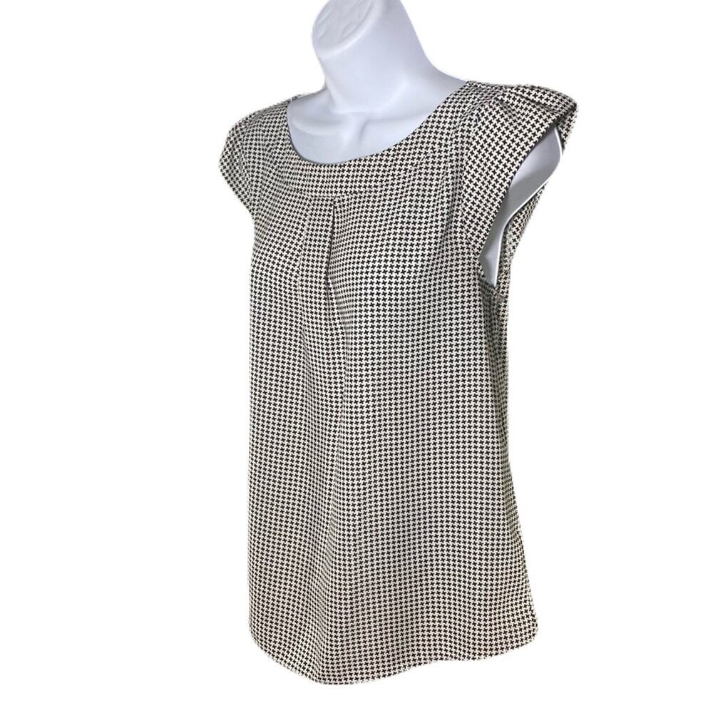 WESTMOON Black & White Blouse Womens Size M